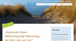 Desktop Screenshot of haus-muschelsucher.de